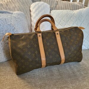 Louis Vuitton Keepall 45 Canvas Monogram..